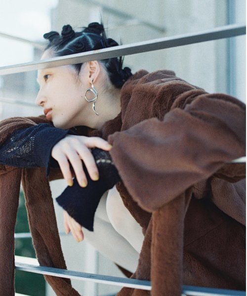 エコファーロングコート color size