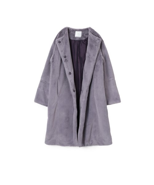 エコファーロングコート color size