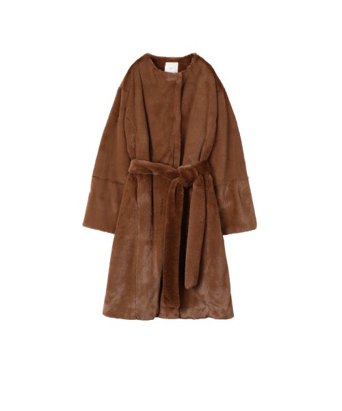 エコファーロングコート color size