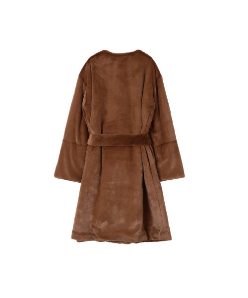 エコファーロングコート color size