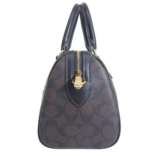 COACH コーチ ROWAN SATCHEL ローアン サッチェル シグネチャー ハンド バッグ 斜めがけ ショルダー バッグ 2WAY バッグ