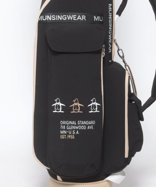 Munsingwear(マンシングウェア)/布帛素材軽量キャディバッグ(2.5kg/8.5型/6分割/46インチ対応)/img48