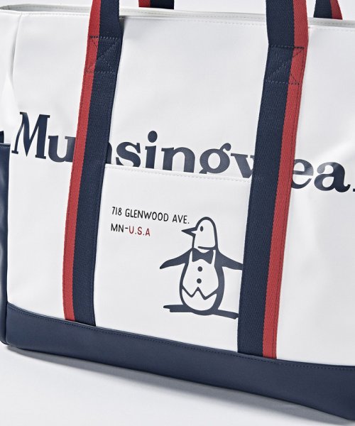 Munsingwear(マンシングウェア)/トリコロールカラーデザインボストンバッグ/img03