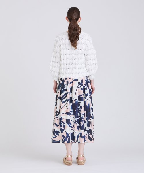 カットジャカードバルーンプルオーバー 