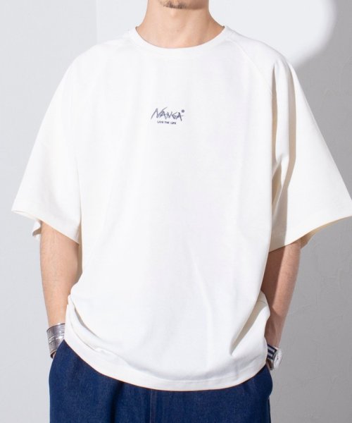 GLOSTER(GLOSTER)/【NANGA×GLOSTER】別注  ボックスロゴ ラグランTシャツ/img09