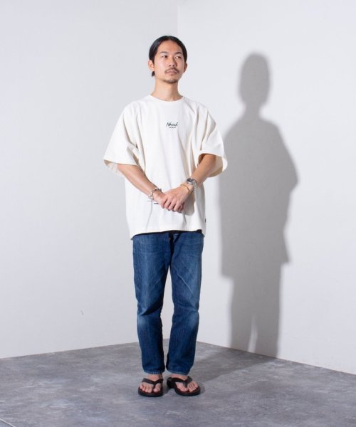 GLOSTER(GLOSTER)/【NANGA×GLOSTER】別注  ボックスロゴ ラグランTシャツ/img13