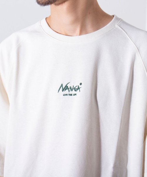 GLOSTER(GLOSTER)/【NANGA×GLOSTER】別注  ボックスロゴ ラグランTシャツ/img24