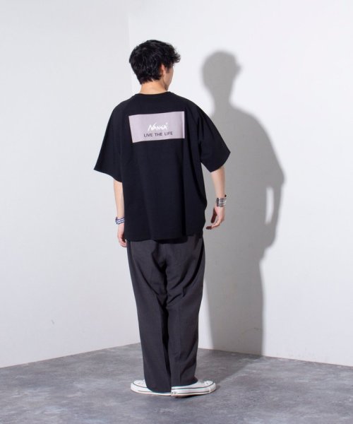 GLOSTER(GLOSTER)/【NANGA×GLOSTER】別注  ボックスロゴ ラグランTシャツ/img29