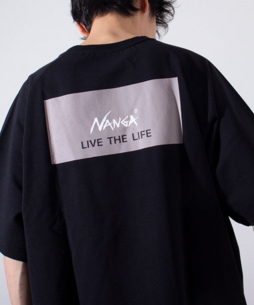 GLOSTER(GLOSTER)/【NANGA×GLOSTER】別注  ボックスロゴ ラグランTシャツ/img38