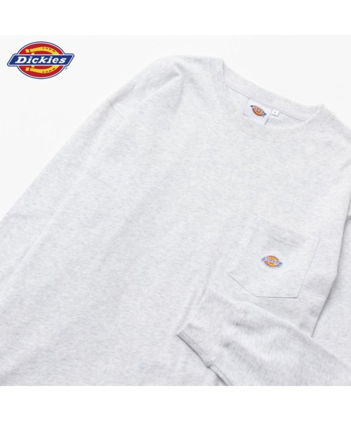 MAC HOUSE(men)(マックハウス（メンズ）)/Dickies ディッキーズ 無地ポケット長袖Tシャツ 4178－8530/img01