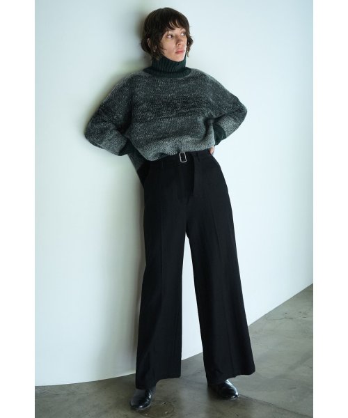 CLANE(クラネ)/BELTED WIDE PANTS/img16