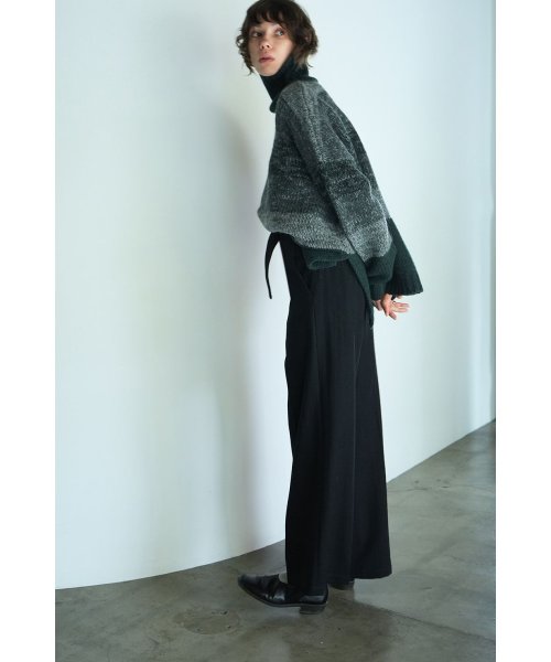 CLANE(クラネ)/BELTED WIDE PANTS/img17