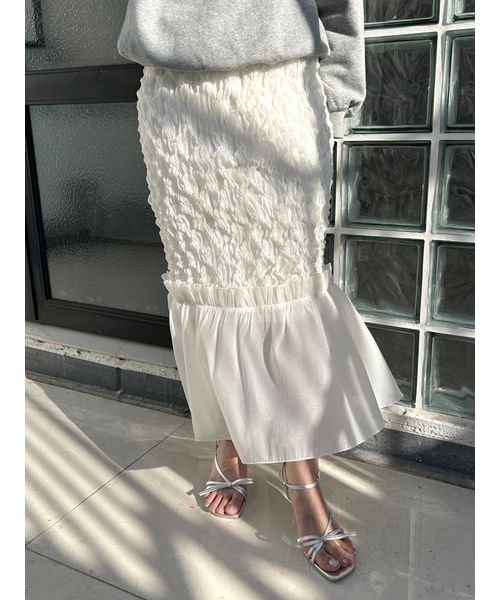 ランダムシャーリングスカート 予めご了承ください