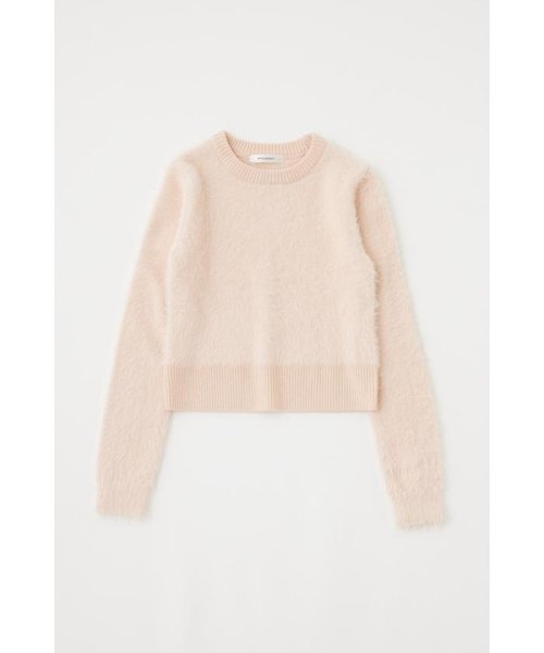 moussy(マウジー)/CROPPED SHAGGY KNIT トップス/img12