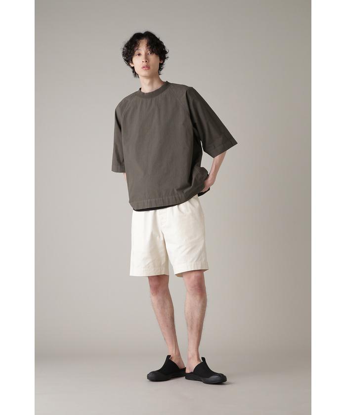 【新品未使用】 MHL. DRY COTTON POPLIN MHL./DRY COTTON POPLIN OP (GREEN)