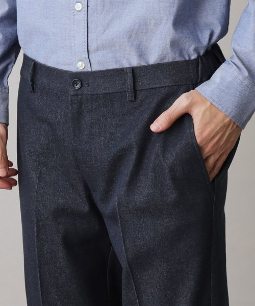 【セットアップ可/色落ちしにくい】エバーデニムスラックス
