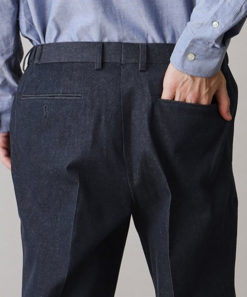 【セットアップ可/色落ちしにくい】エバーデニムスラックス