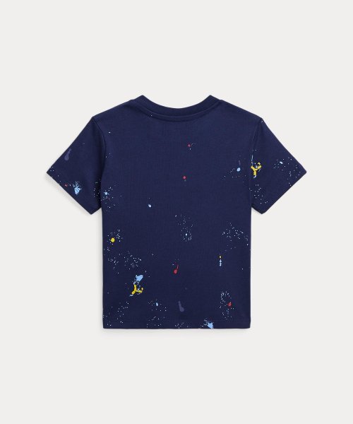 POLO RALPH LAUREN(POLO RALPH LAUREN)/(ベビー)ロゴ ペイントスプラッタープリント コットン Tシャツ/img01