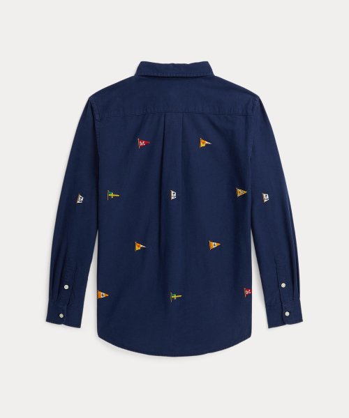 POLO RALPH LAUREN(POLO RALPH LAUREN)/(ボーイズ 8才～20才)ノーティカルフラッグ コットン オックスフォード シャツ/img01