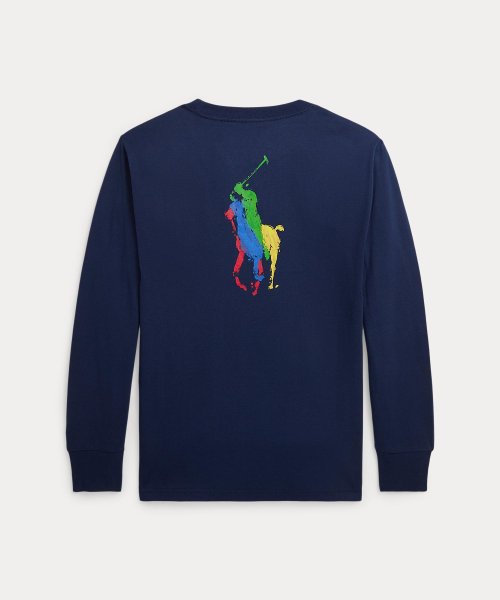 POLO RALPH LAUREN(POLO RALPH LAUREN)/(ボーイズ 8才～20才)Big Pony ロゴ コットン ロングスリーブ Tシャツ/img01