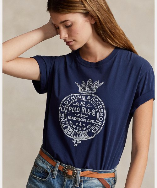 POLO RALPH LAUREN(POLO RALPH LAUREN)/クレストロゴ コットン ジャージー Tシャツ/img04