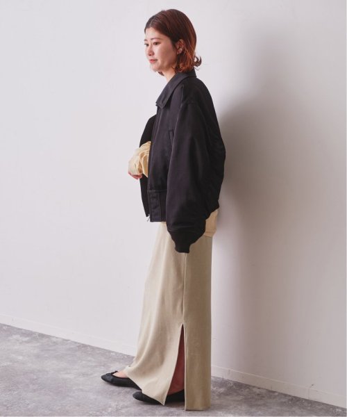 セール】Higuchi×S ベロアスリットロングスカート(505828008  