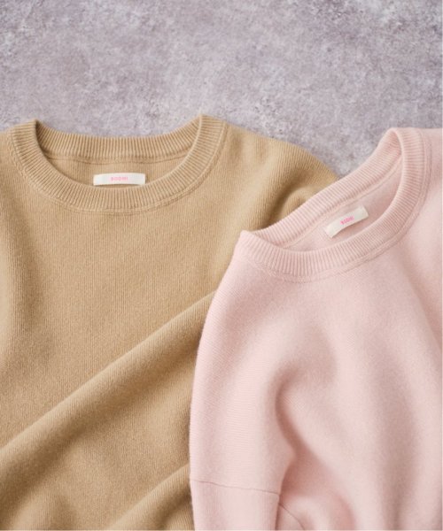 BODHI Higuchi x Sカシミヤスウェット Spick Higuchi BODHI Kaori ピリング 毛玉