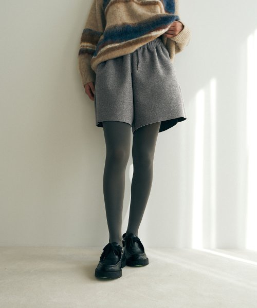 marjour(マージュール)/WOOL TOUCH SHORT PANTS/img01
