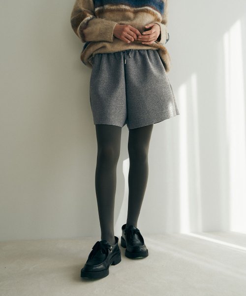 marjour(マージュール)/WOOL TOUCH SHORT PANTS/img02