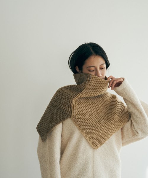 marjour(マージュール)/SWITCHING KNIT CAPE/img10