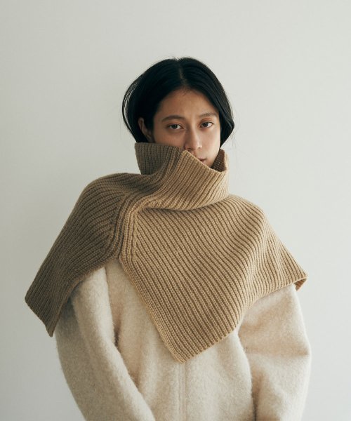 marjour(マージュール)/SWITCHING KNIT CAPE/img11