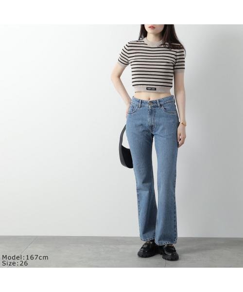 MIUMIU ジーンズ GWP482 13LE デニムパンツ ジーパン ジーンズ GWP482 13LE デニムパンツ