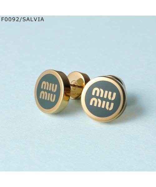 MIUMIU(ミュウミュウ)/MIUMIU ピアス 5JO912 2F6T ロゴ /img08