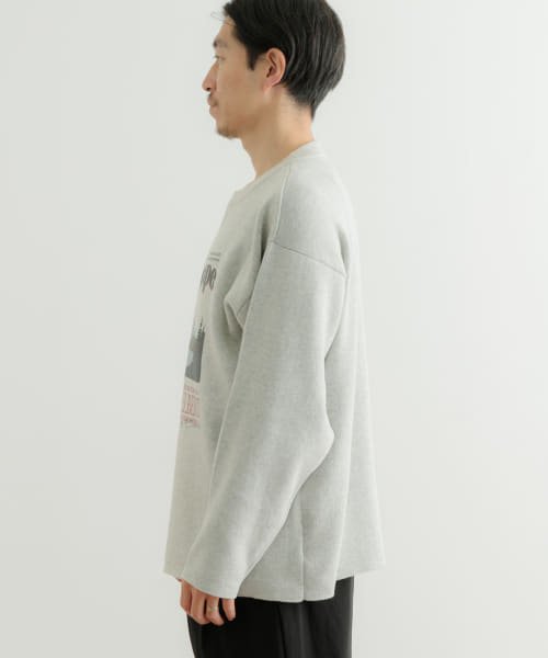 ITEMS URBANRESEARCH(アイテムズアーバンリサーチ（メンズ）)/スウェットライク リバーシブルニット Tops/img11