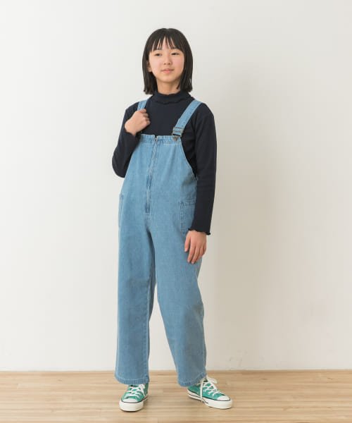 URBAN RESEARCH DOORS（Kids）(アーバンリサーチドアーズ（キッズ）)/『WEB/一部店舗限定サイズ』メローフリルリブタートルネックTシャツ(KIDS)/img10