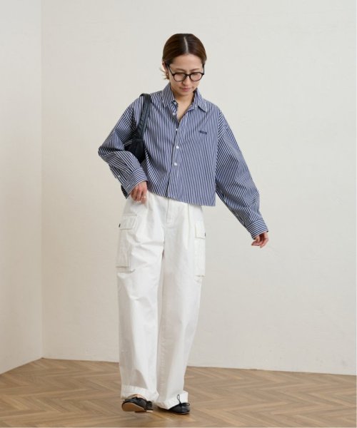 コットンウェザーカーゴパンツ 風合い サイズの違いがあります FRAMeWORK