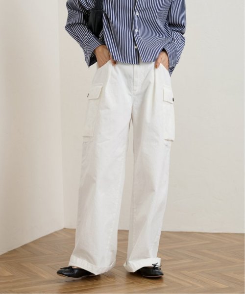 コットンウェザーカーゴパンツ 風合い サイズの違いがあります FRAMeWORK
