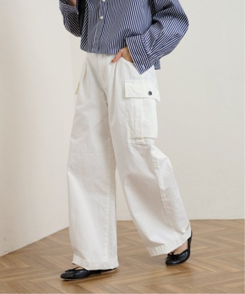 コットンウェザーカーゴパンツ 風合い サイズの違いがあります FRAMeWORK