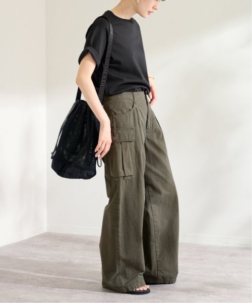 コットンウェザーカーゴパンツ 風合い サイズの違いがあります FRAMeWORK