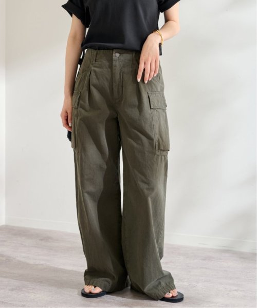 コットンウェザーカーゴパンツ 風合い サイズの違いがあります FRAMeWORK