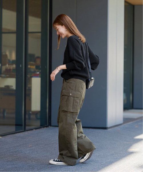 コットンウェザーカーゴパンツ 風合い サイズの違いがあります FRAMeWORK