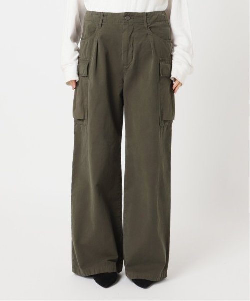 コットンウェザーカーゴパンツ 風合い サイズの違いがあります FRAMeWORK