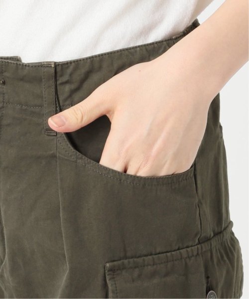 コットンウェザーカーゴパンツ 風合い サイズの違いがあります FRAMeWORK