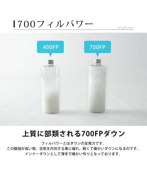  GENELESS(GENELESS)/インナーダウン ジャケット メンズ 秋冬 ダウン90％ 軽量 防寒 抗菌 防臭 クルーネック ライトダウン ゴルフ ギフト レディース コート ブルゾン 無地/img06