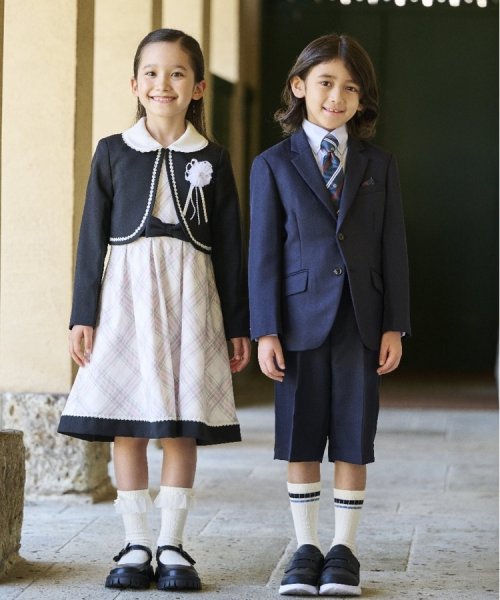 SHOO・LA・RUE(Kids) (シューラルーキッズ)/【セレモニー】BOYハーフパンツスーツセット/img36