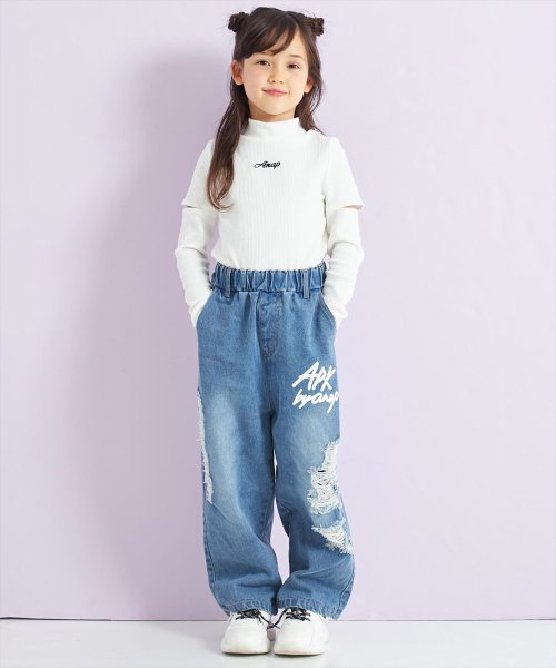 ANAP KIDS(アナップキッズ)/APKダメージデニムパンツ【セットアップ着用可】/img15