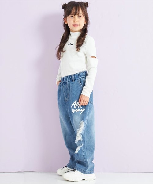 ANAP KIDS(アナップキッズ)/APKダメージデニムパンツ【セットアップ着用可】/img16