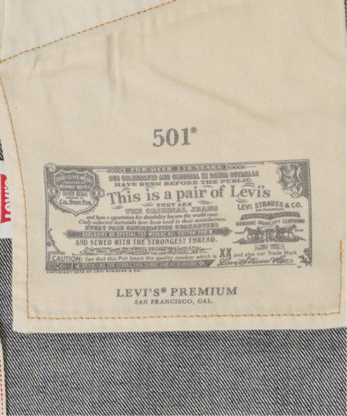 EDIFICE(エディフィス)/【Levi’s/リーバイス】30th 別注 BIG E 501(R) DARK INDIGO　L30/img60