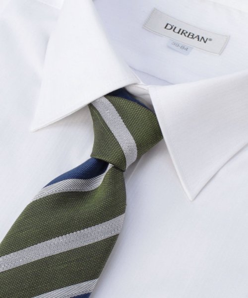 ブルー×グリーンワイドレジメンタルネクタイ 
