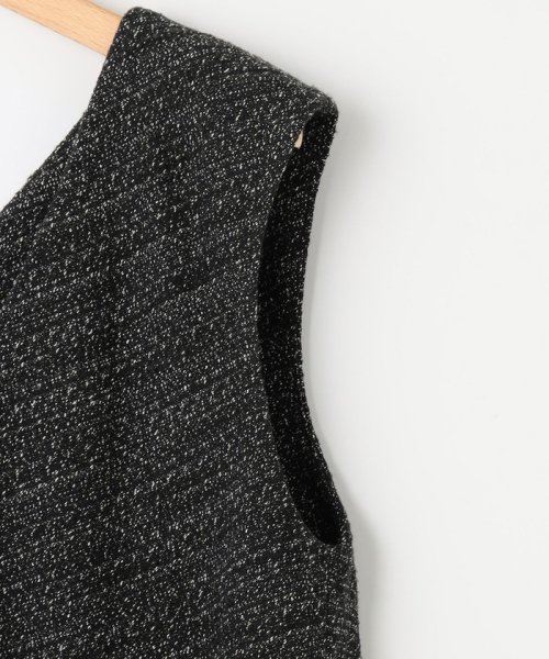 ファンシーツイード Vネックジャンスカ Vネックジャンスカ ファンシーツイード J1704278574(12942円)